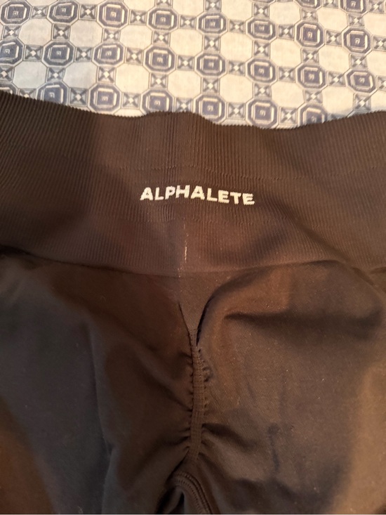 Alphalete Pants - Alphalete Black Revive High Waisted Butt Scrunched Leggings (2 available)